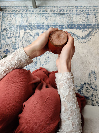 Ceremony with cacao and mushrooms