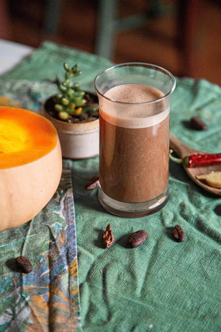 Pumpkin Spice Kakaw Latte